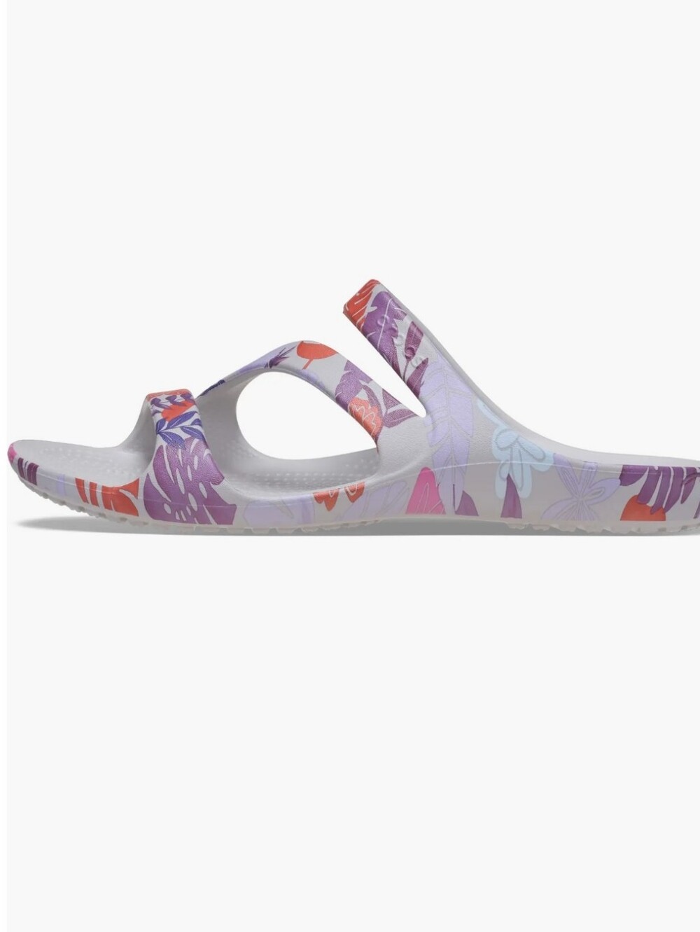 Crocs Kadee II Tropical Sandals Tropical Floral Colorway Size W7 - Picture 3 of 10